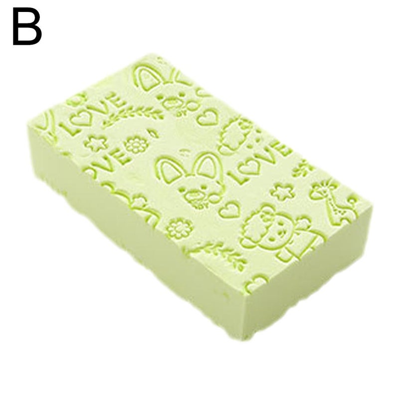 Bath scrubber, children's bath scrubber, powerful scrubbing tool, removes dirt and grime, painless and gentle on women and babies, bath sponge for men.